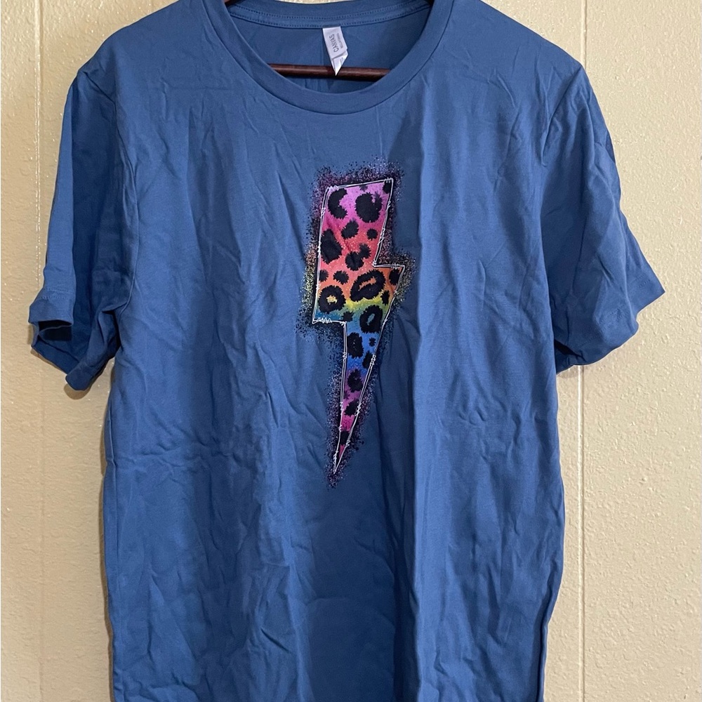 Leopard Print Lightning Bolt